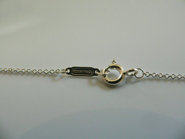Tiffany & Co Silver Shopping Bag Charm Necklace Pendant Charm Chain Gift Love