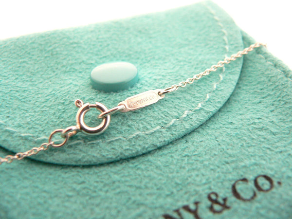 Tiffany & Co Silver 18K Gold Signature X Necklace Pendant Gift Pouch Love Pouch