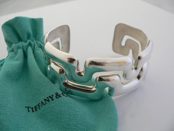 Tiffany & Co Bracelet Puzzle Cuff Bangle Pouch Picasso Gift Pouch Statement Love