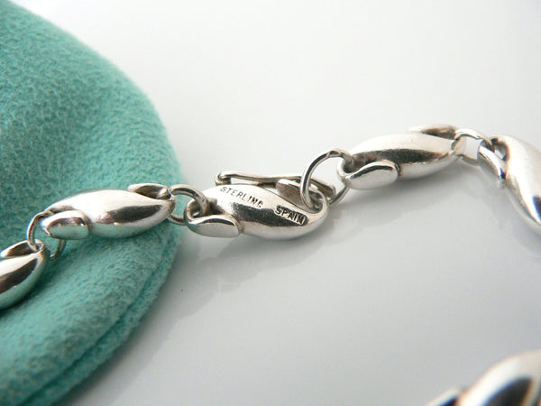 Tiffany & Co Seahorse Bracelet Peretti Chain Link Charm Bangle Sea Ocean Lover