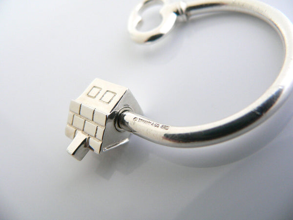 Tiffany & Co Silver House Home Key Ring Keychain Key Chain Housewarming Gift Art