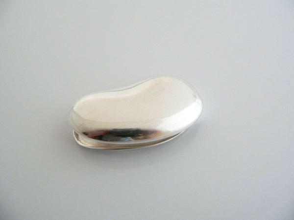 Tiffany & Co Silver Peretti Bean Money Clip Holder Engravable Gift Love