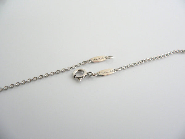 Tiffany & Co Silver Peretti Large Huge Alphabet N Necklace Pendant 20 Inch Gift