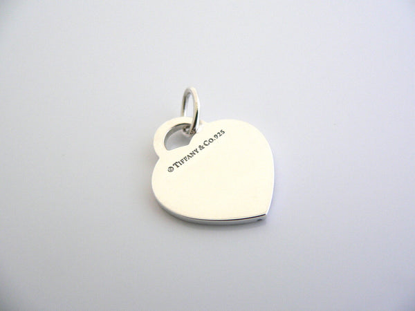 Tiffany & Co Silver I LOVE YOU Heart Charm Pendant 4 Necklace Bracelet Love Gift