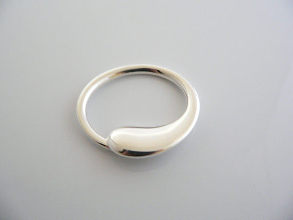 Tiffany & Co Silver Peretti Eternal Circle Key Ring Keychain Keyring Gift Love