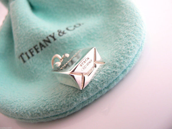 Tiffany & Co Shopping Bag Charm Bag Pendant for Necklace Bracelet Gift Pouch Excellent Condition