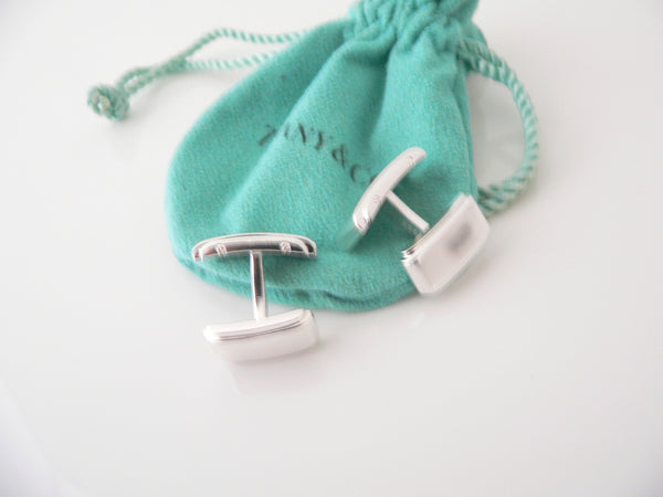 Tiffany & Co Metropolis Cuff Link Cuff Links Cufflinks Silver Gift Man T and Co