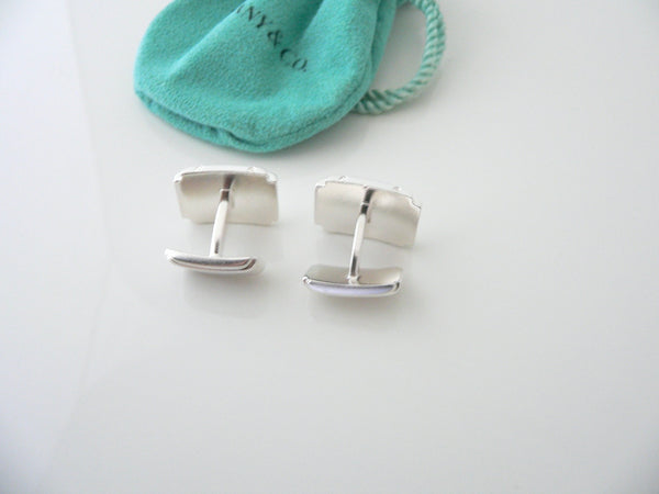 Tiffany & Co Metropolis Cuff Link Cuff Links Cufflinks Silver Gift Man T and Co