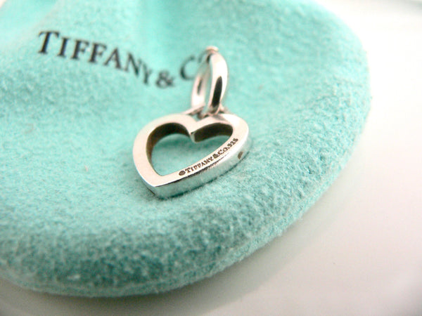 Tiffany & Co Silver Heart Love Circle Clasp 4 Necklace Bracelet Classic Gift for Her Birthday Christmas Anniversart Versatile