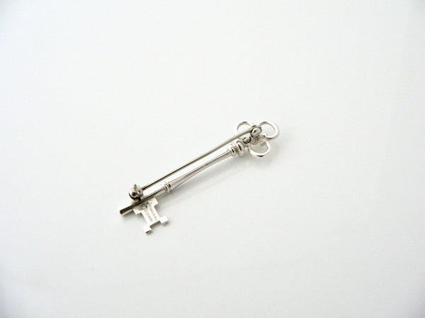 Tiffany & Co Silver Trefoil Key Pin Brooch Love Gift Art