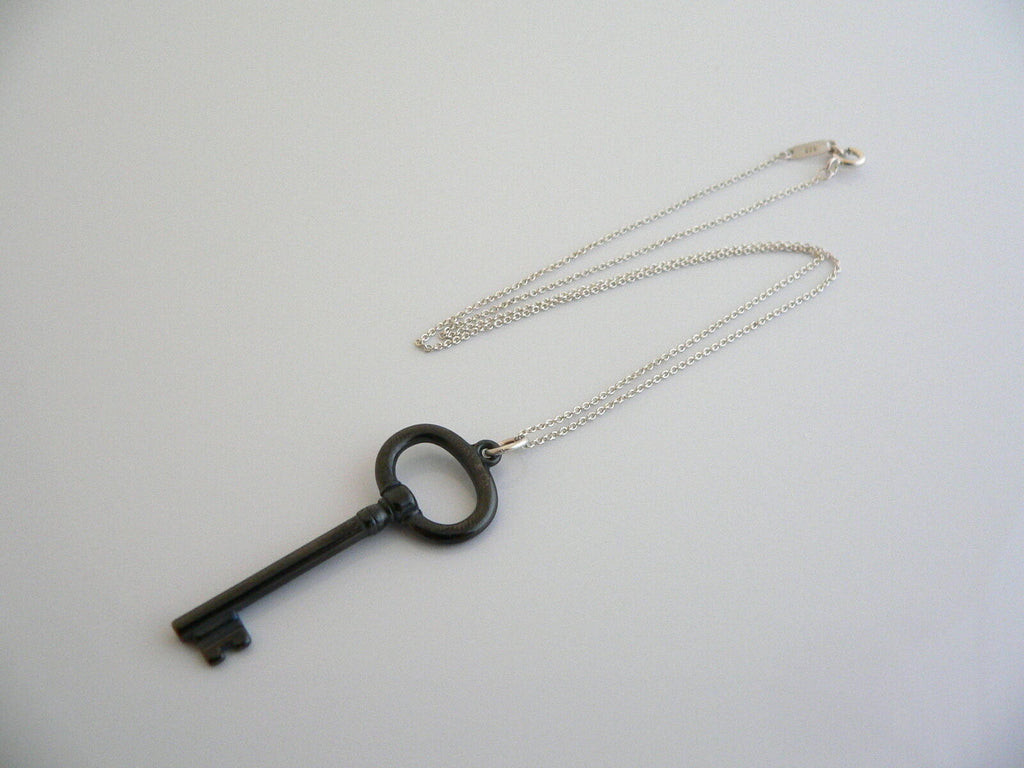 Tiffany black key necklace Clearance