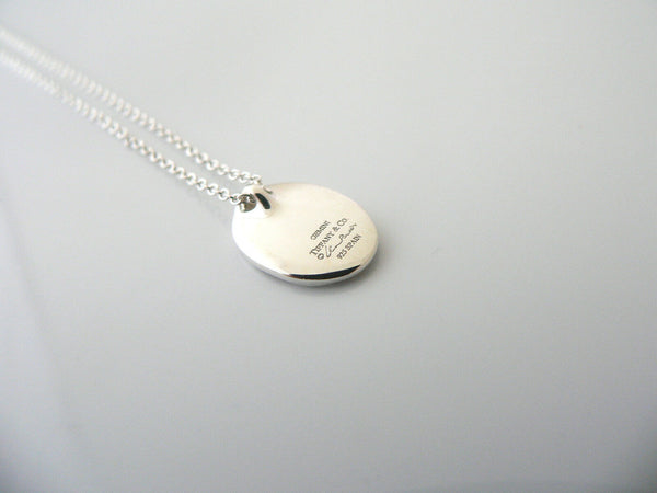 Tiffany & Co Silver Peretti Gemini Zodiac Necklace Pendant Charm Chain Gift Love