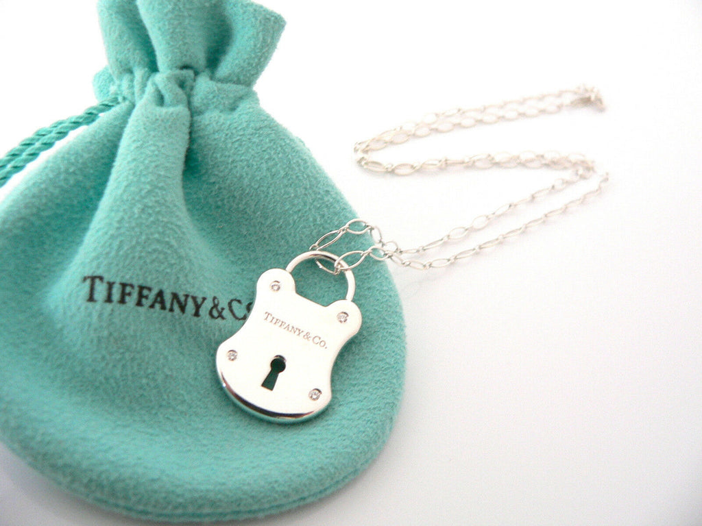 tiffany lock necklace