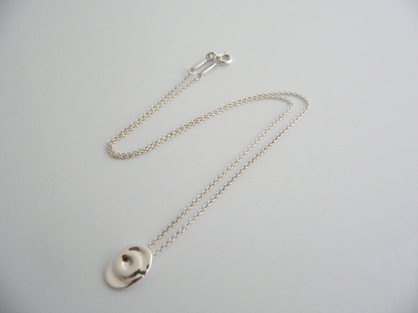 Tiffany & Co Silver Peretti Aries Zodiac Necklace Pendant Charm Chain Gift Love