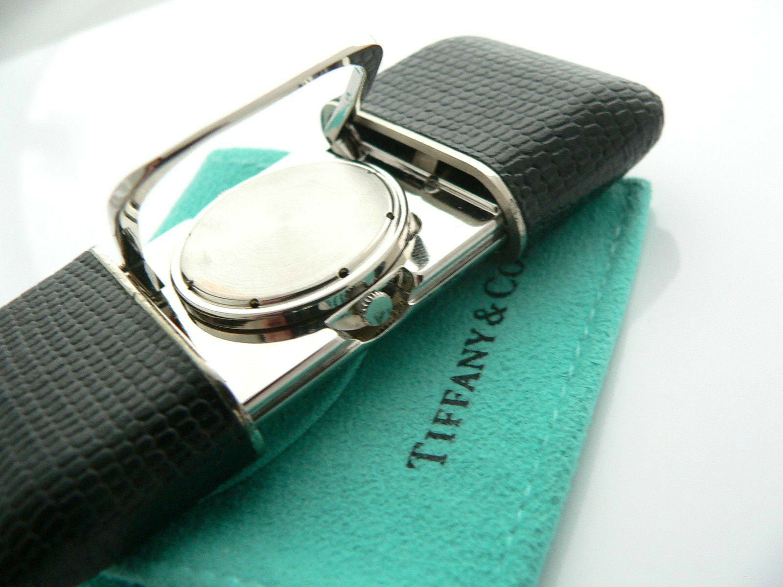 Tiffany & Co. Atlas Travel Pocket Watch Desk Clock - GemandLoan