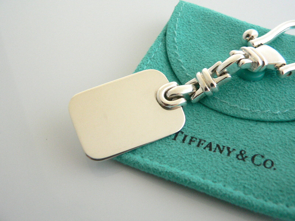 Tiffany & Co. Silver Sterling Silver Keychain