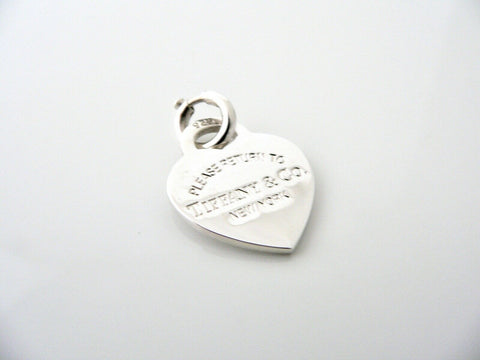 Return to Tiffany & Co Heart Charm Clasp Silver Clasp Classic Gift Love Chain
