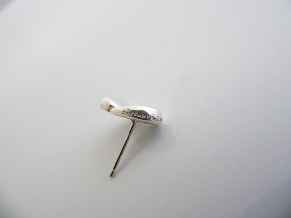 Tiffany & Co Silver Peretti Silver Double Tear Teardrop Earrings Jewelry Gift
