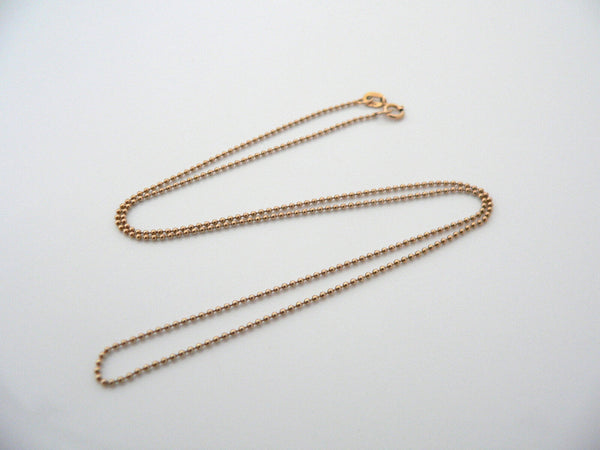 14K Gold Bead Chain Necklace for Pendants Charms Gift Love Statement
