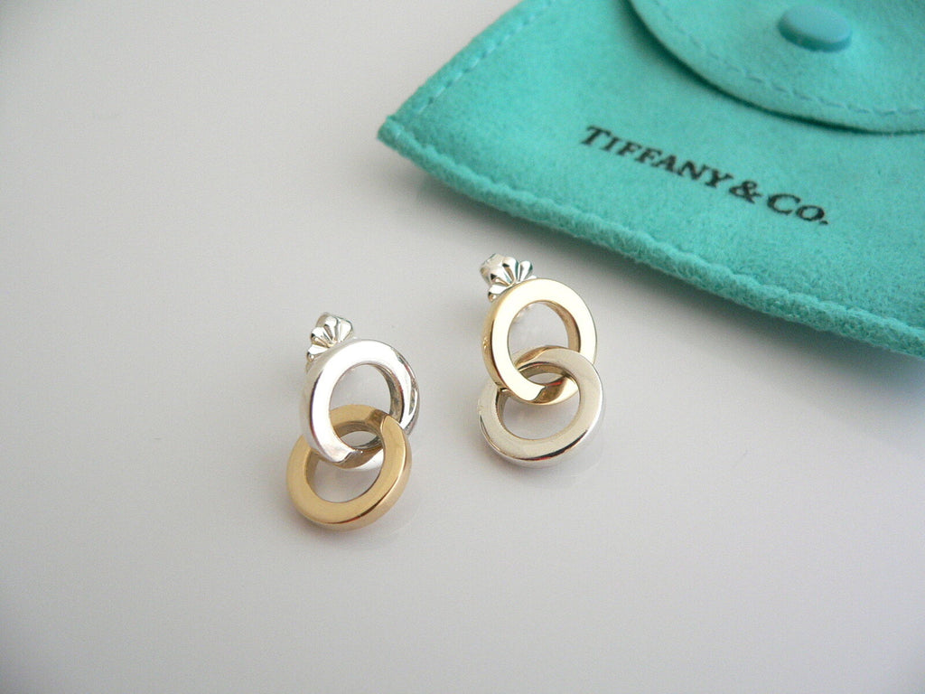 Tiffany silver hotsell drop earrings