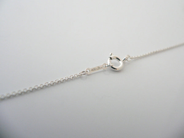 Tiffany & Co Silver Heart Necklace Pendant Goldoni Charm Chain Gift Love Cool