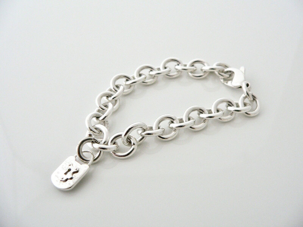 925 Sterling Silver Charm Chain Bracelet