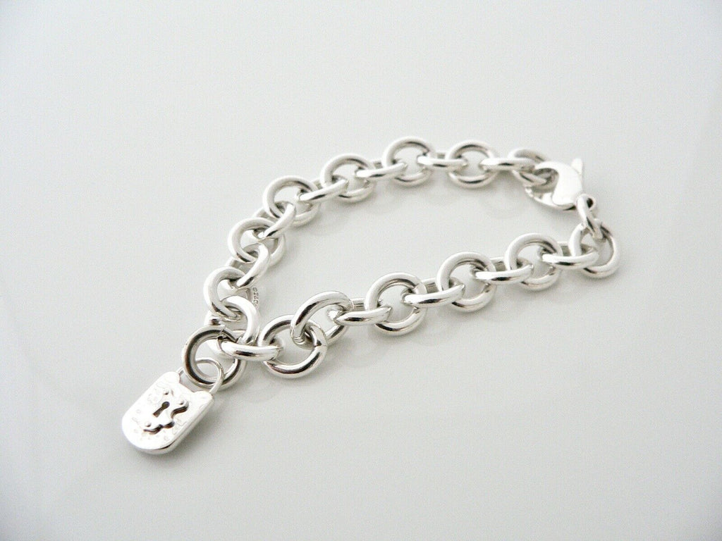 Sterling Silver Charm Bracelet with Clasp