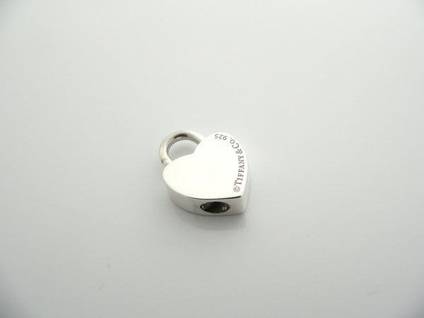 Tiffany & Co I LOVE YOU Heart Padlock Pendant Charm Gift 4 Necklace Bracelet