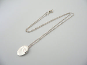 Tiffany & Co Silver Peretti Taurus Zodiac Necklace Pendant Charm 18 Inch Gift