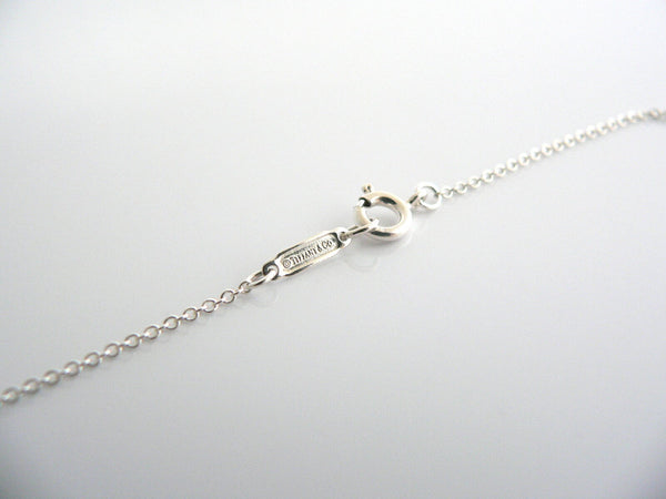 Tiffany & Co Silver Heart Key Padlock Charm Necklace Pendant Bracelet Gift Love