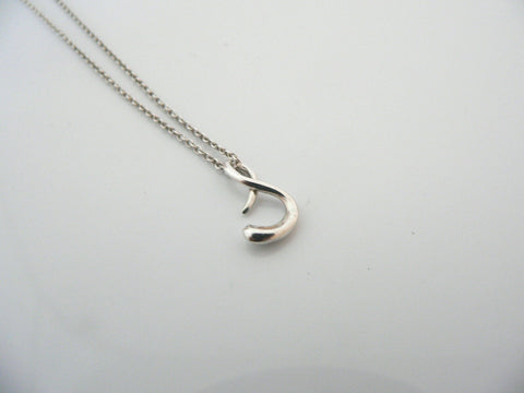 Tiffany & Co Silver Peretti Alphabet S Necklace Pendant Chain Personal Gift Love
