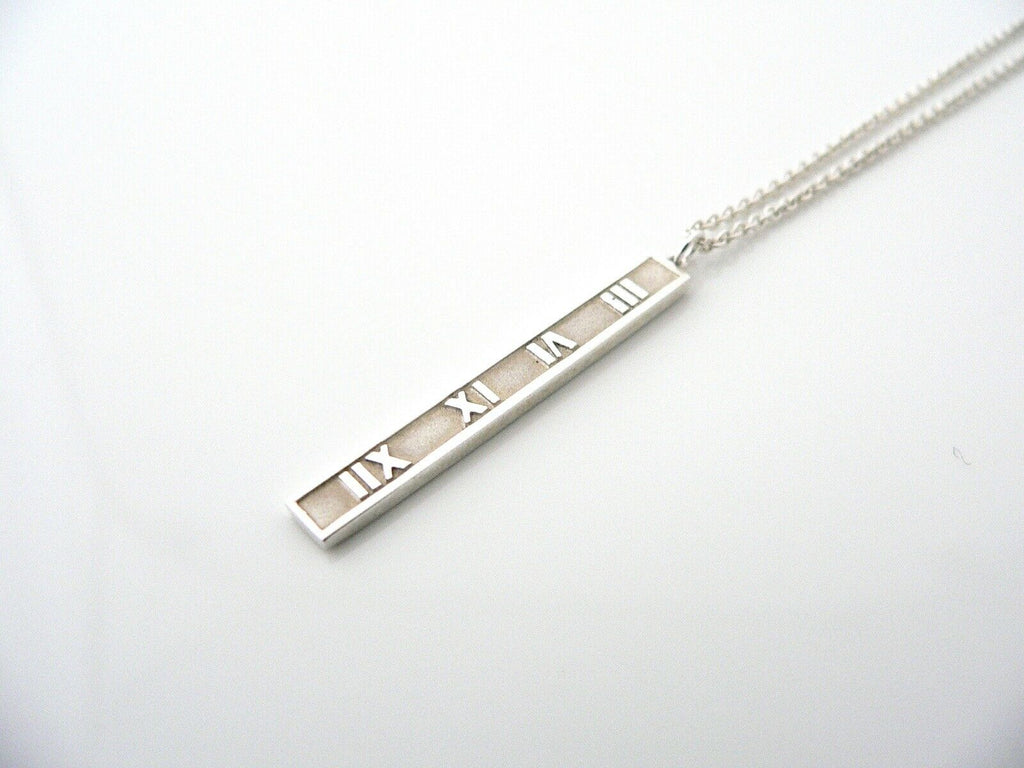 Buy Revere Sterling Silver Cubic Zirconia T-Bar Pendant Necklace | Womens  necklaces | Argos