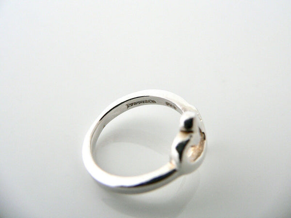 Tiffany & Co Picasso Loving Heart Ring Sz 5 Gift Statement Birthday Anniversary