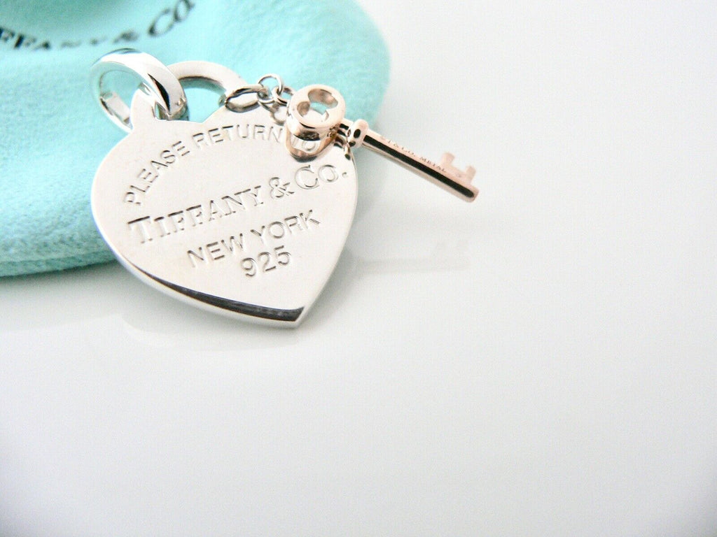 Tiffany & Co. Heart Tag & Shopping Bag Charm Bracelet - Sterling