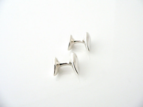 Tiffany & Co Silver Tear Teardrop Cuff Link Cufflinks Rare Peretti Gift Love