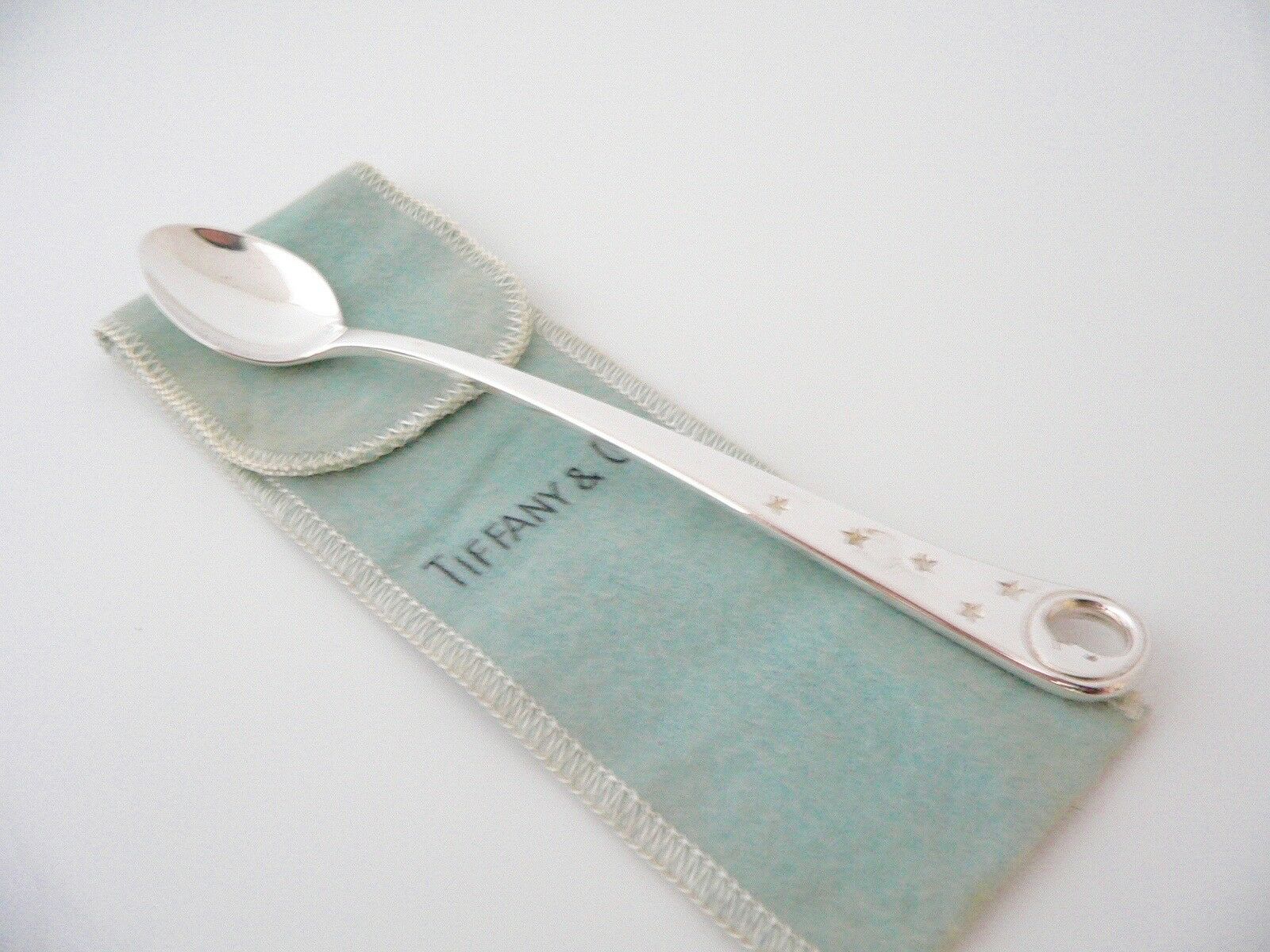 Elsa Peretti® Open Heart child's spoon in sterling silver.