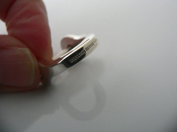 Tiffany & Co Silver Half Shackle Key Ring Keychain Rare Gift Cool Love