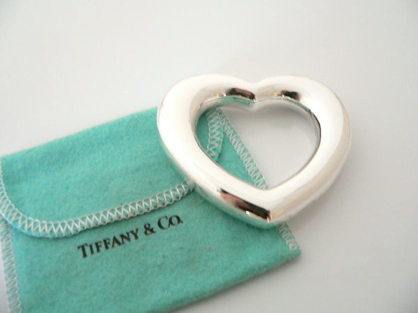 Tiffany & Co Silver Heart Rattle Teether Baby Heirloom No Dents Excellent Gift
