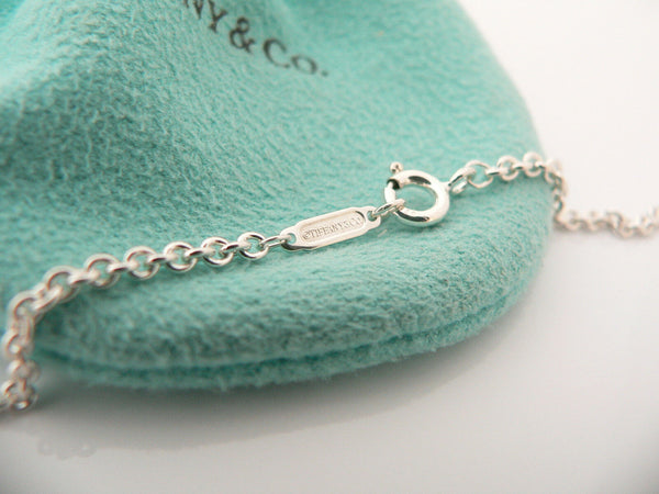 Tiffany & Co Heads Tails Necklace Coin Flip  Pendant Charm Chain Love Gift Pouch