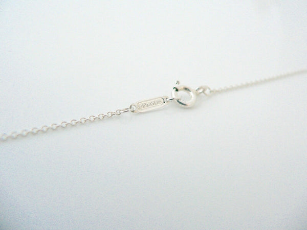 Tiffany & Co Silver Dream a Little Heart Necklace Pendant Charm Chain Gift Love