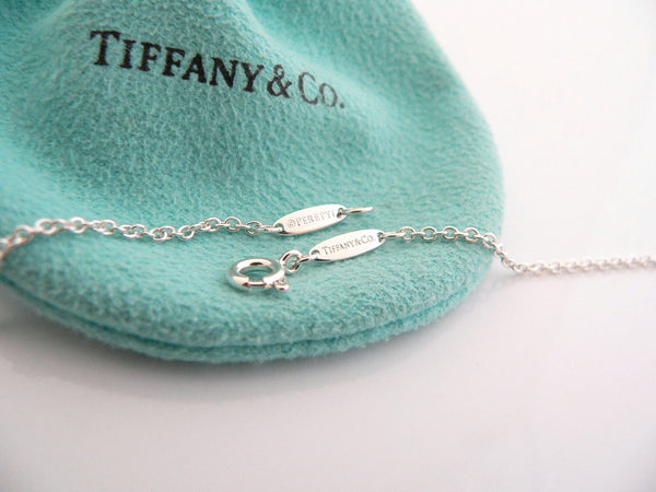 Tiffany & Co Pink Pearl by the Yard Bracelet Silver Peretti Pearl Bracelet Bangle Gift Pouch 7.5 Inches