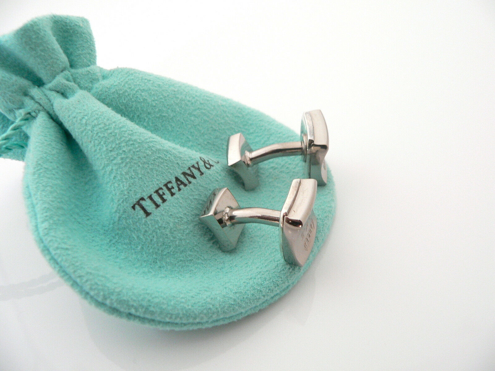 ✨️TIFFANY＆Co CUFFS✨️ カフスCUFFSLINKS Tiffany & Co. 925 Sterling Silver Nut & Bolt Men`s Cuff