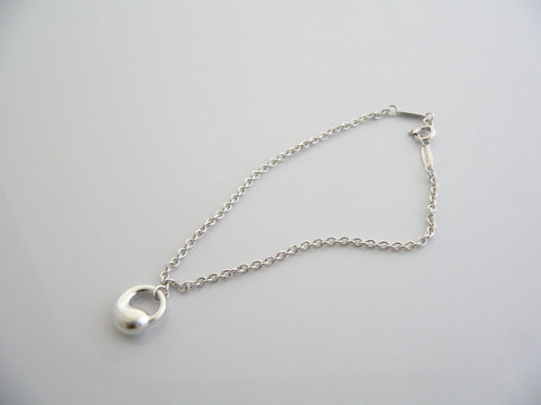 Tiffany & Co Eternal Circle Dangle Bracelet Bangle Silver Peretti Gift Chain Art