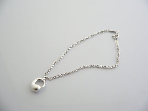 Tiffany & Co Eternal Circle Dangle Bracelet Bangle Silver Peretti Gift Chain Art