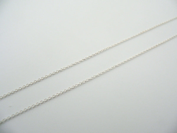Tiffany & Co Silver Peretti Gemini Zodiac Necklace Pendant Charm Chain Gift Love