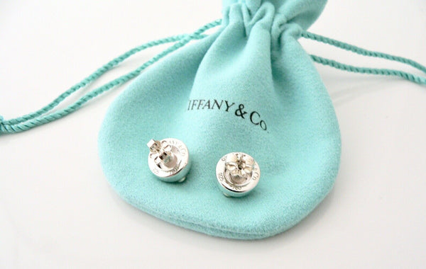 Tiffany & Co Silver 18K Gold Gemstone Etoile Peridot Sapphire Earrings Studs