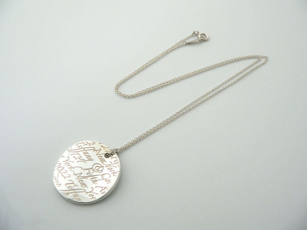 Tiffany notes necklace sale