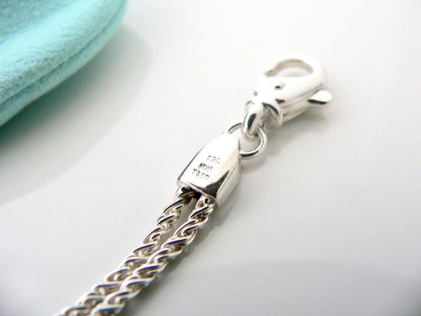 Tiffany & Co Stars Rope Bracelet Bangle Silver Classic Gift Love Pouch Statement
