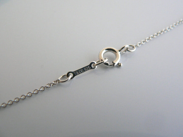 Tiffany & Co Silver 18K Gold Picasso Magic Disc Necklace Pendant Gift Pouch Love 17 Inch Chain Longer Length