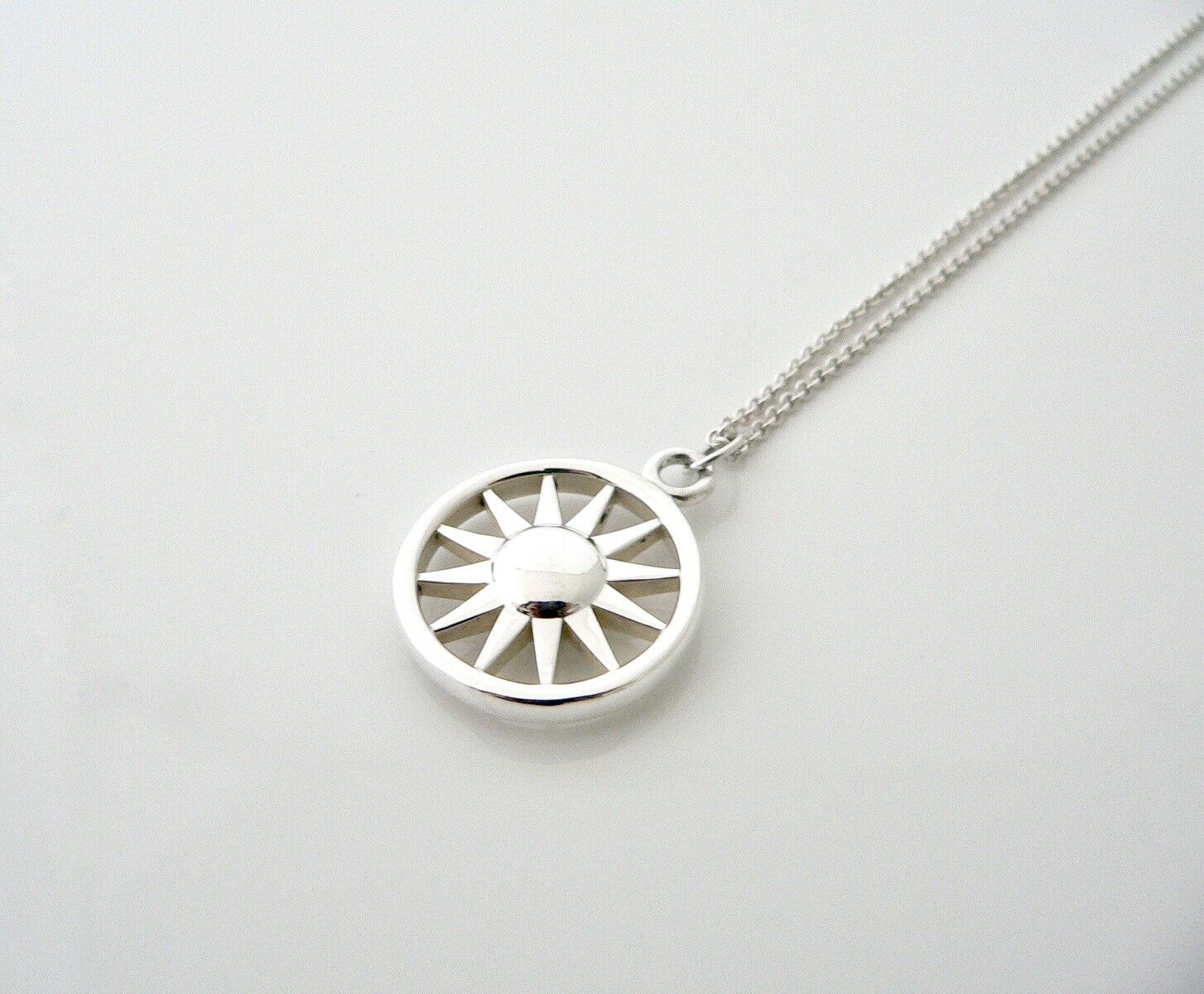 Tiffany sun necklace store